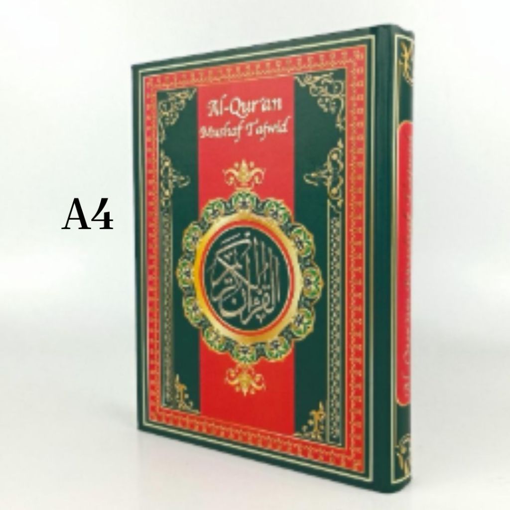 Al quran Mushaf Tajwid Warna A4 Diponegoro alquran tajwid besar HC - Diponegoro