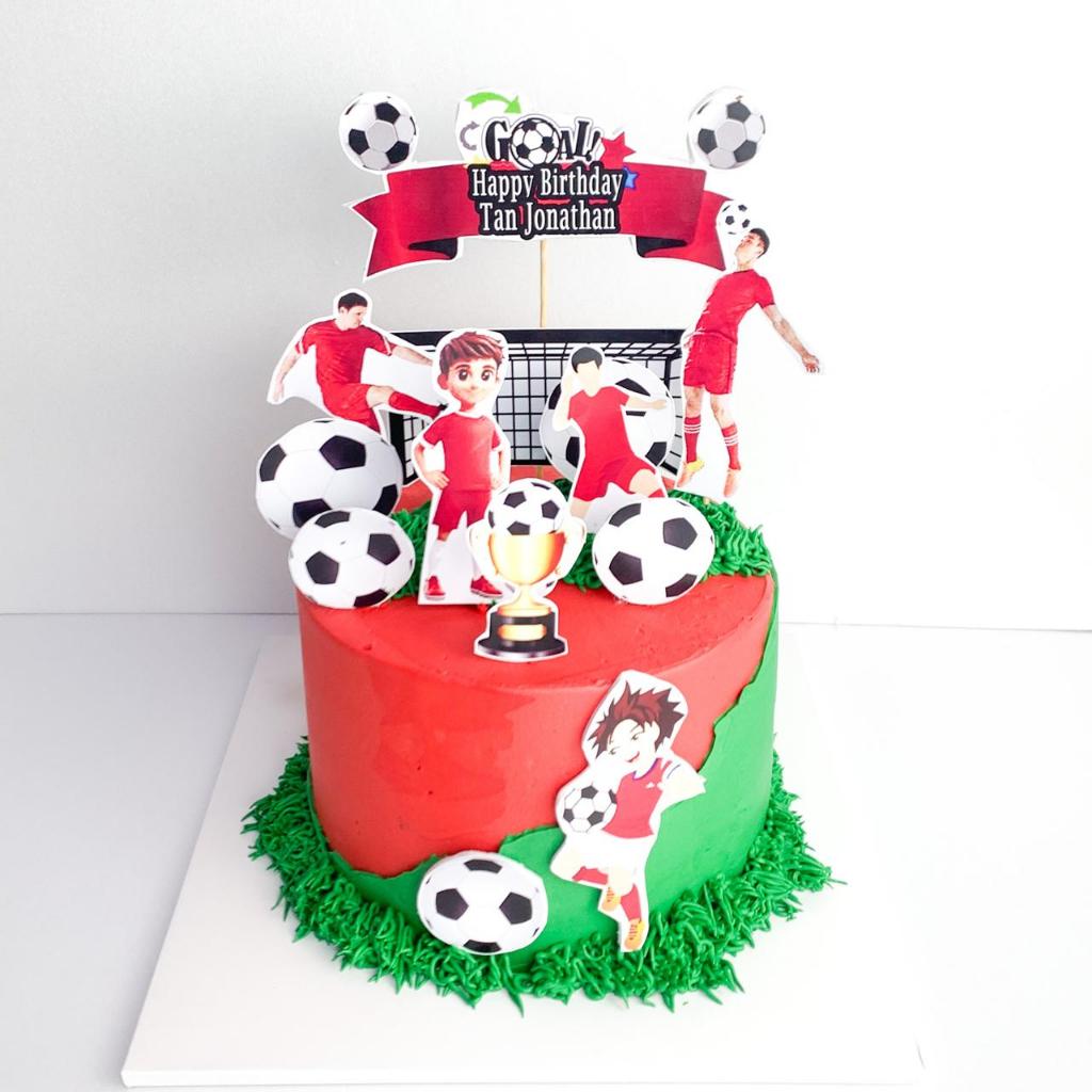 Kue Ulang Tahun/Birthday Cake/Kue Ultah tema Bola/Ball Cake/Kue Bola jakarta