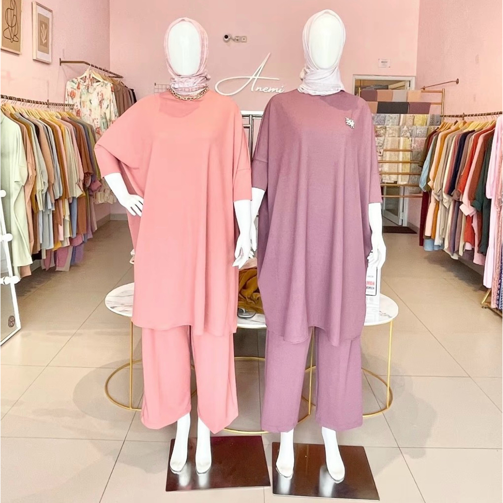 PRELOVED DIVA ONE SET BY ANEMI WARNA SALEM