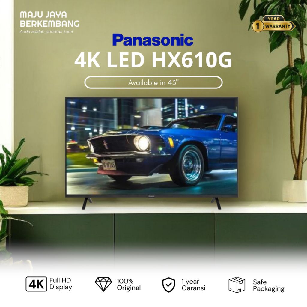 PANASONIC 4k ANDROID TV TH 43HX610G / TH-43HX610G 43 inch hx610g