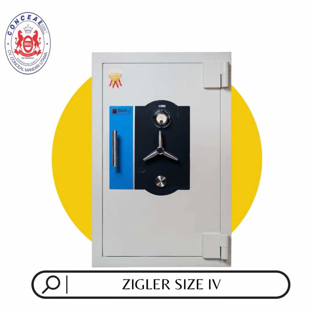 Brankas Zigler Size IV - Brankas Uang - Brankas Emas - Brankas Dokumen - Brankas Arsip - Brankas Tah