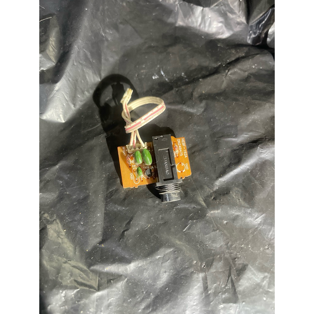 Modul PCB Mic Microphone Radio Tape POLYTRON GD512BR Original Cabutan