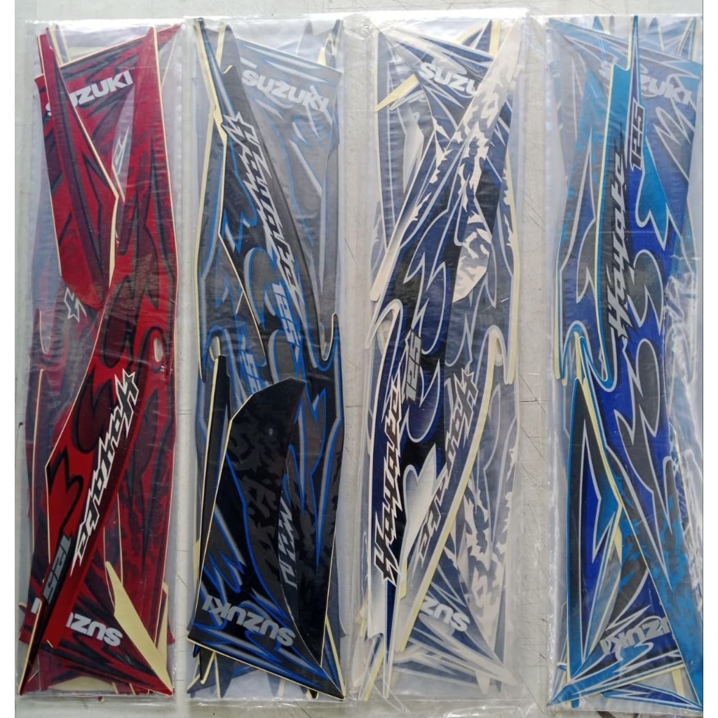 Stiker Striping Motor Suzuki Hayate 2012