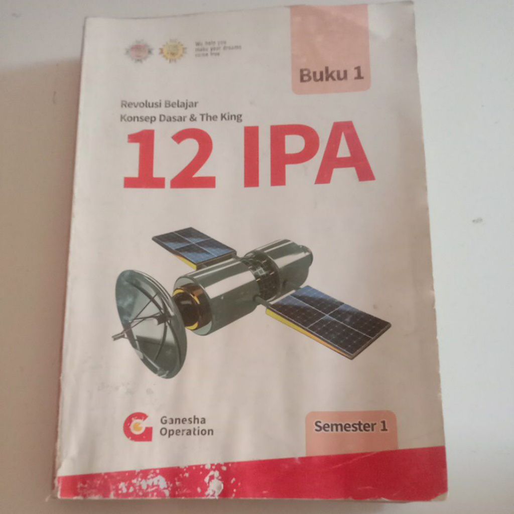Revolusi Belajar Konsep Dasar & The King Semester 1 Untuk SMA Kelas 12/XII - Ganesha Operation