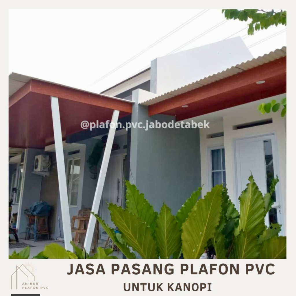 Jasa Pemasangan Plafon PVC untuk Kanopi