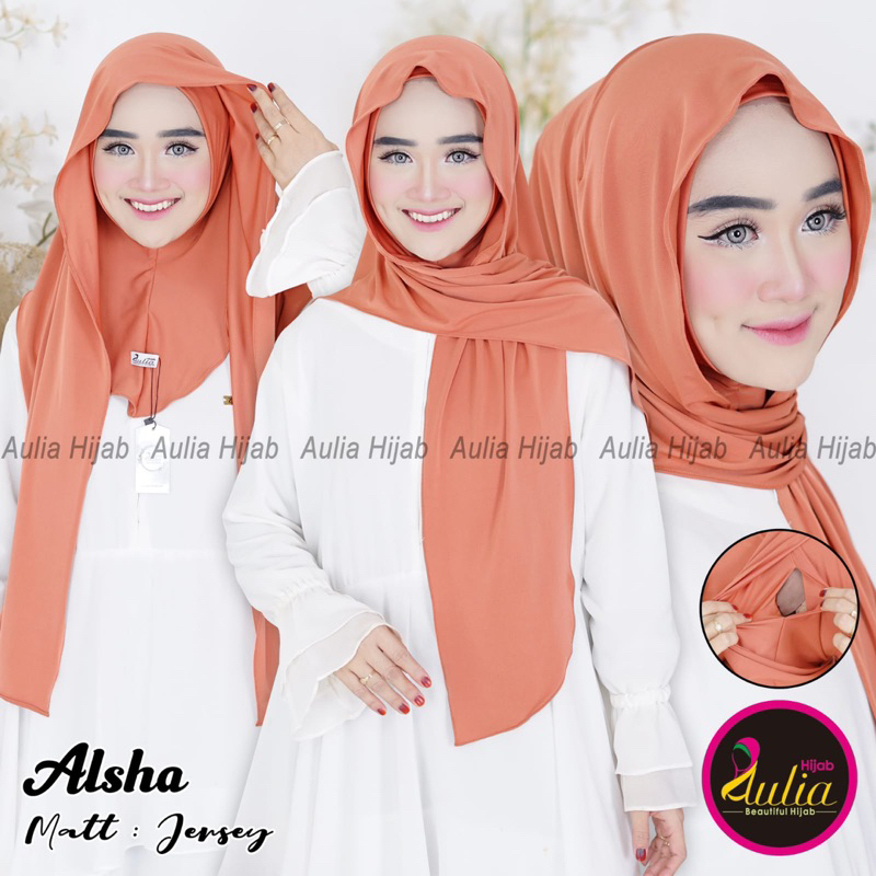ALSHA AULIA. Hijab Pasmina Inner Dewasa Alsha/Kerudung Pasmina