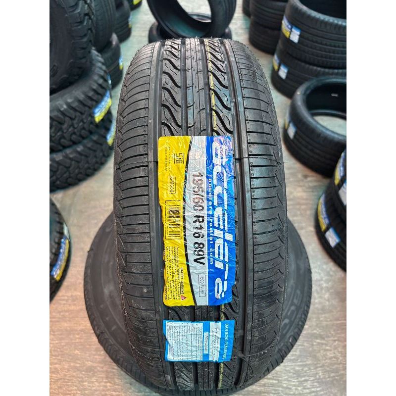 Ban mobil tubless Accelera 195/60 Ring 16 Accelera Ecoplush