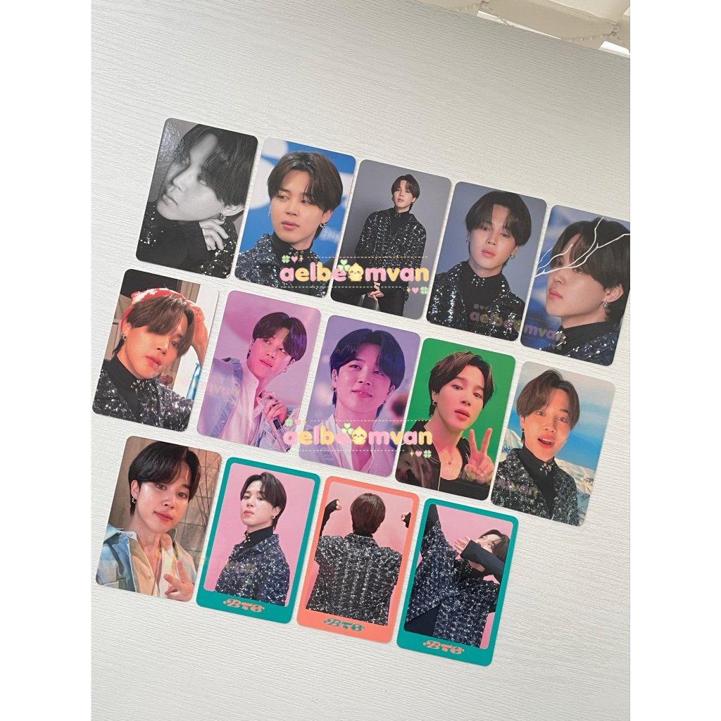 READY STOCK BTS jimin dicon 101 102 photocard set photobook pb pc