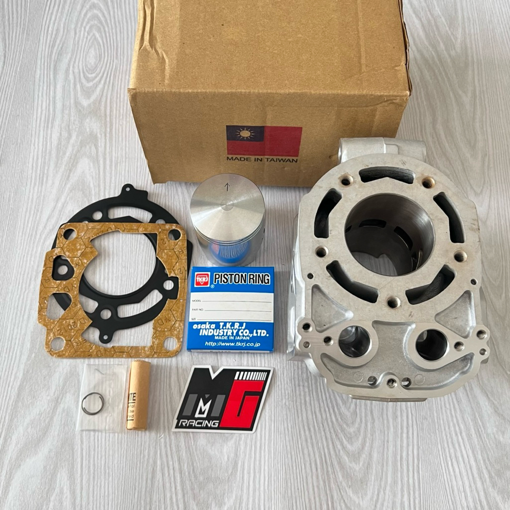 CYLINDER BLOCK 59 NINJA STD SET PISTON MERK TKRJ ORI MG RACING TAIWAN