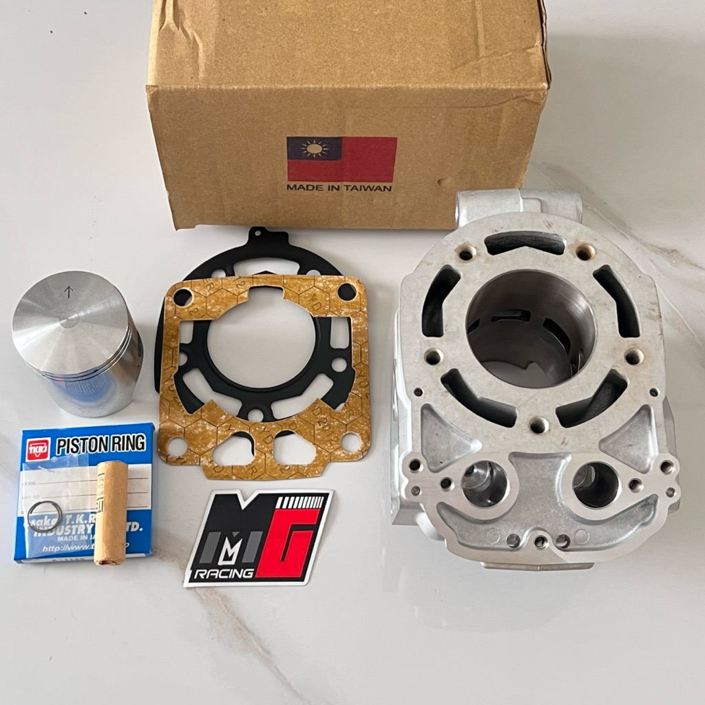 BLOCK NINJA STD 59 SET PISTON TKRJ MG RACING ORI MADE IN TAIWAN