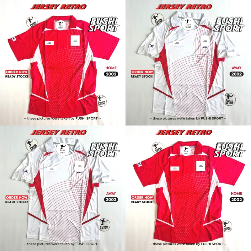 Jersey Baju Bola Korea Home & Away Retro