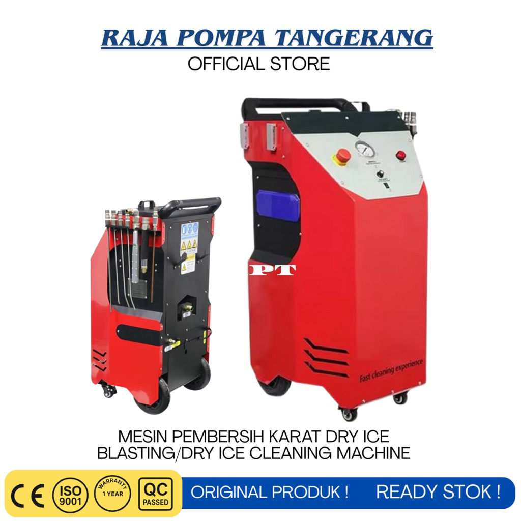 MESIN PEMBERSIH KARAT DRY ICE BLASTING/DRY ICE CLEANING MACHINE