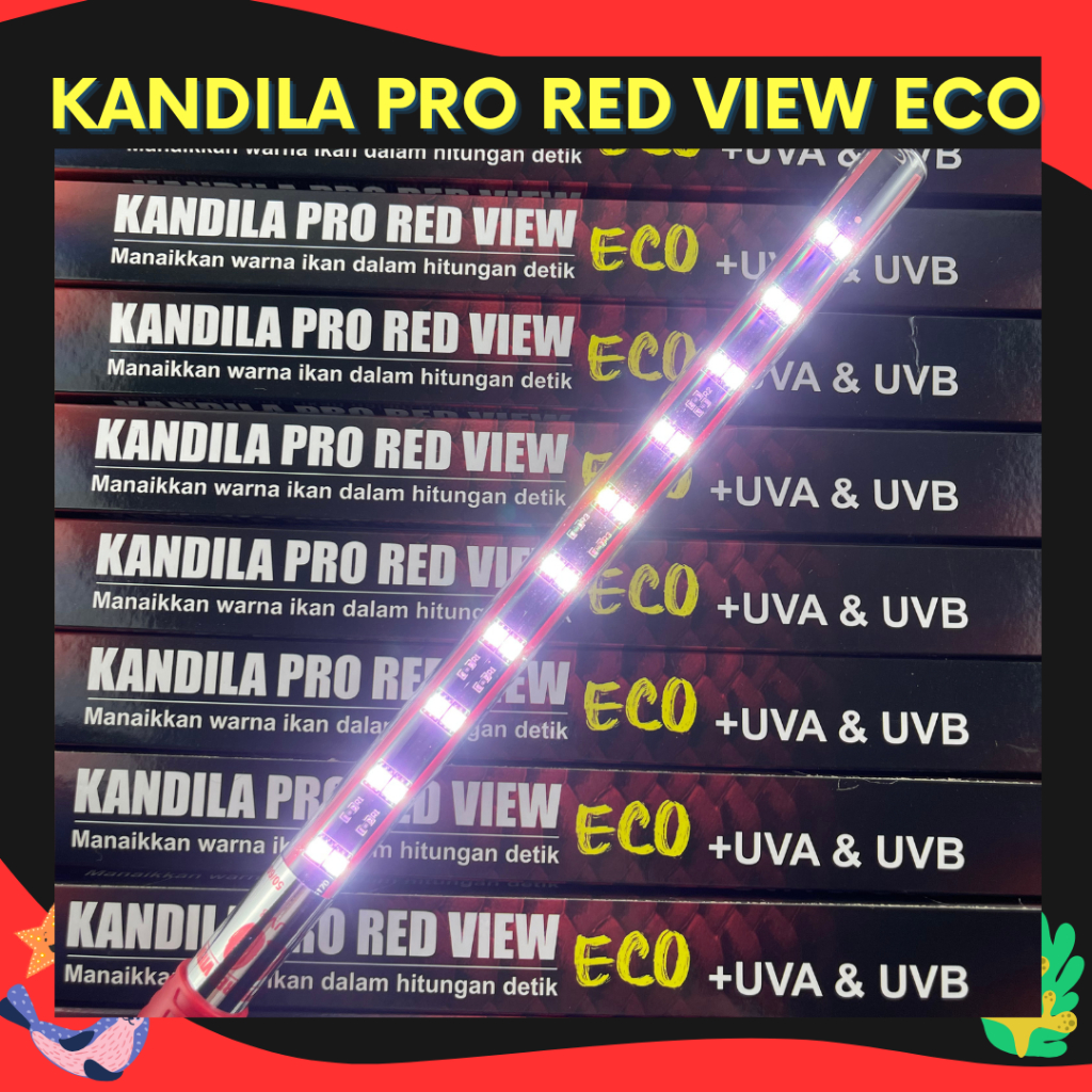 Lampu Tanning Ekonomis KANDILA PRO RED VIEW ECO Lampu Tanning Aquarium