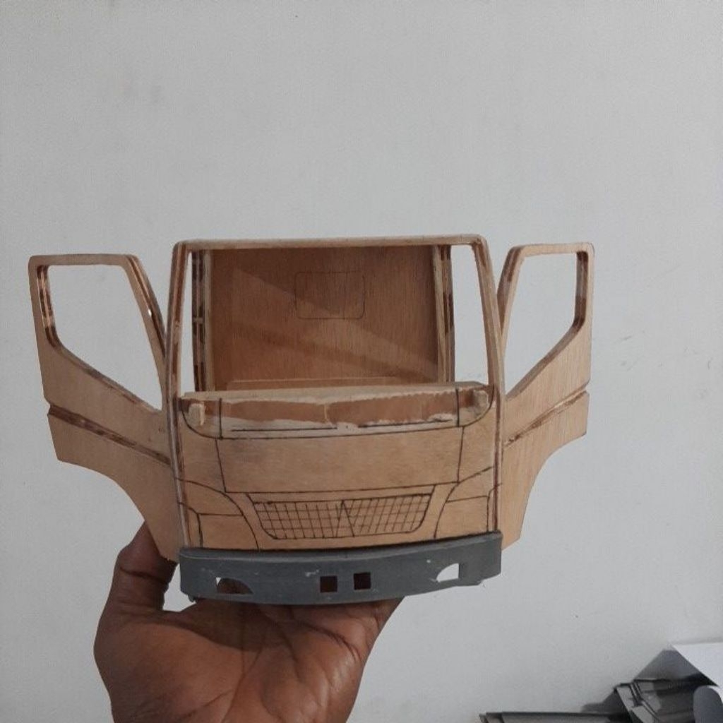 KABIN CANTER miniatur truk skala 14