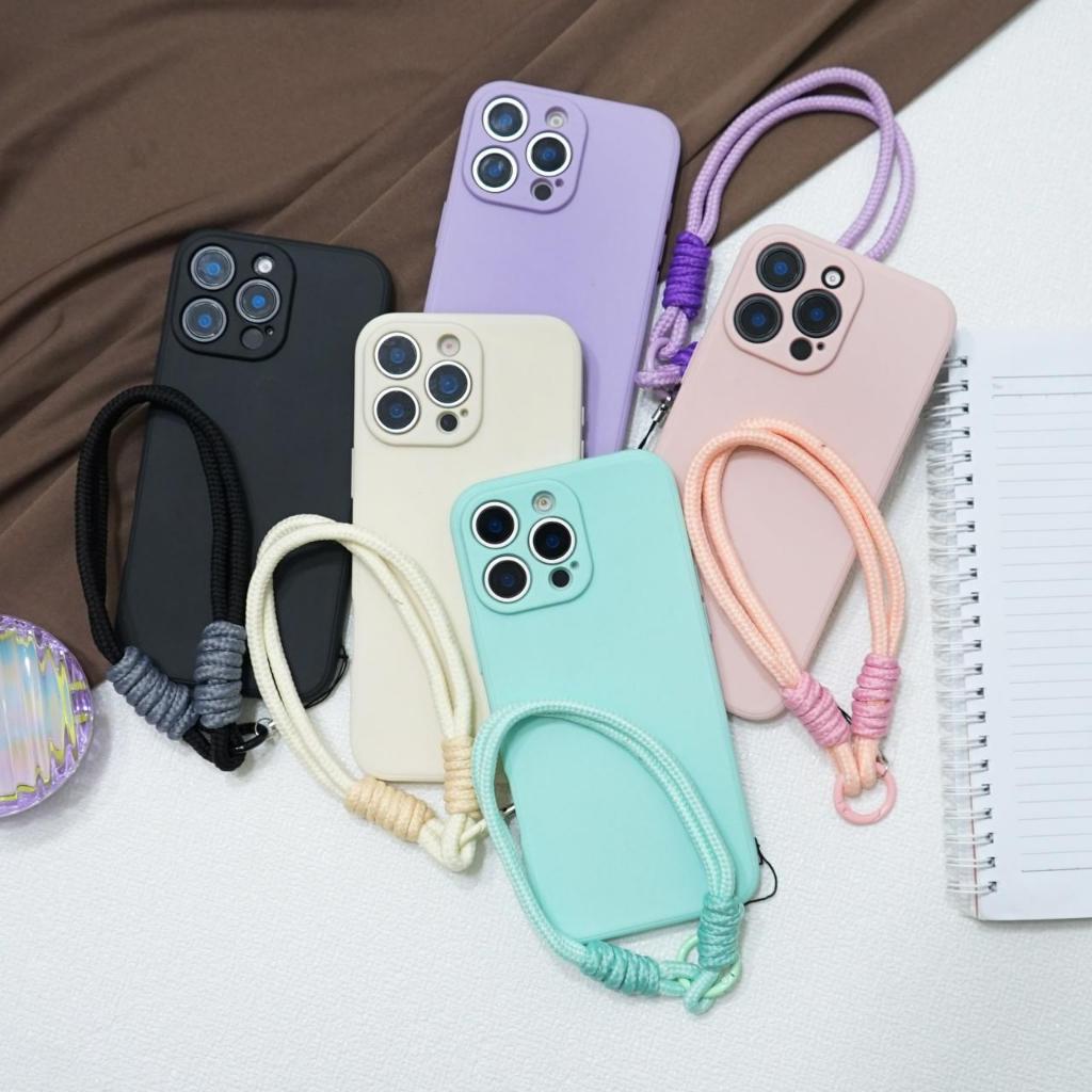 [SCT] Softcase + Tali Oppo A60 A58 A78 A53 A52 A18 A38 A17 A54 | Gantungan Hp | Case Tali | Case Opp