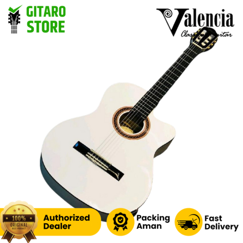 Gitar Klasik Elektrik Valencia VC104HTCE Gitar Valencia VC 104HT CE Guitar Nilon