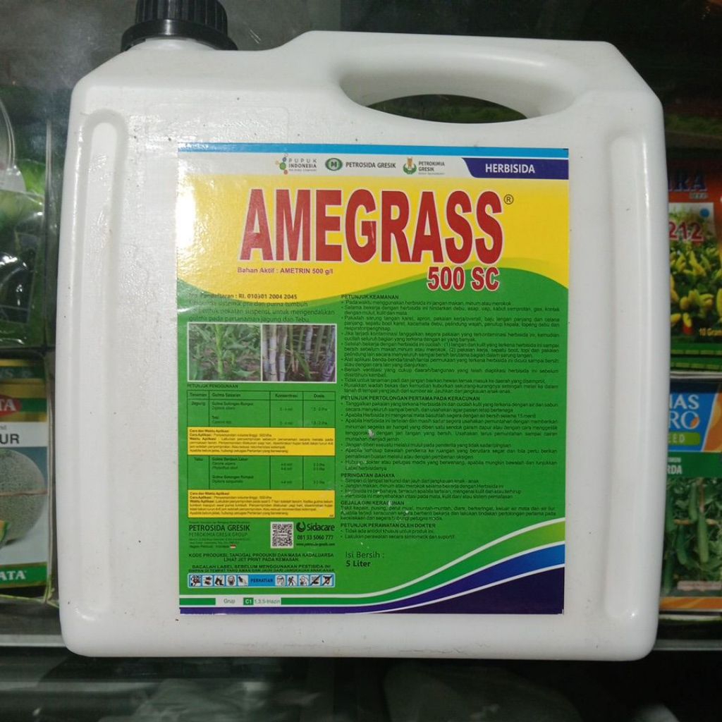Herbisida selektif Tebu Amegrass