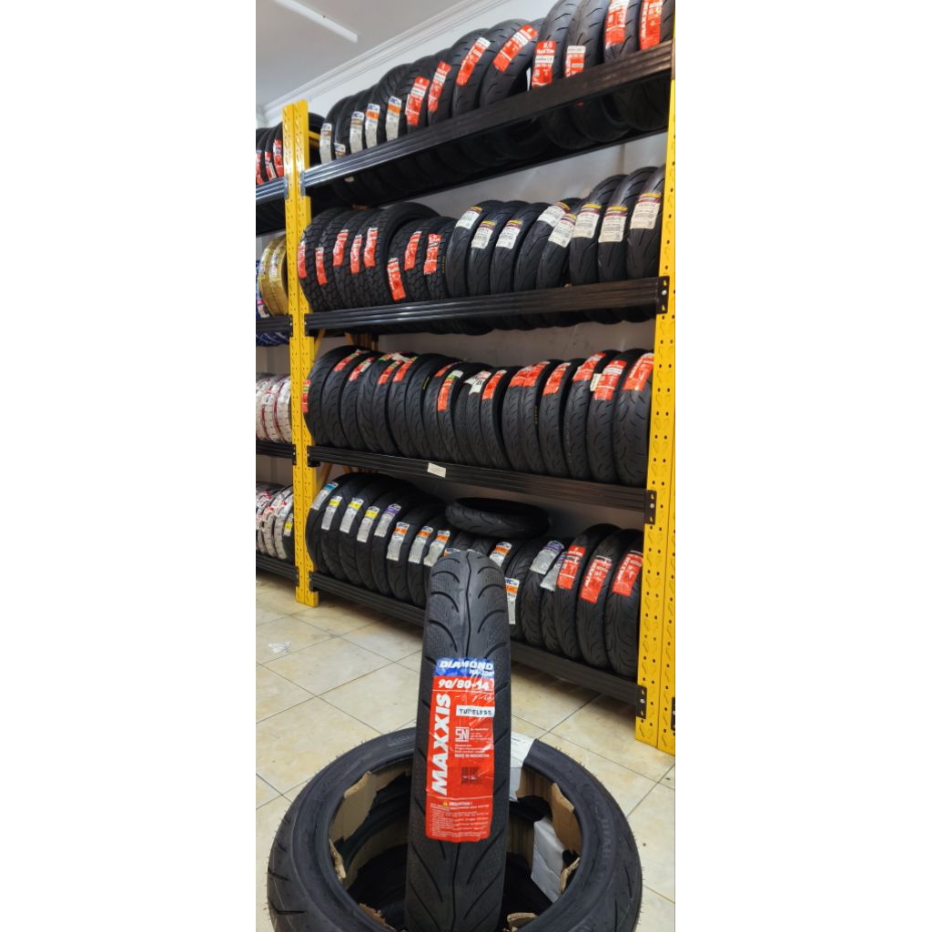 BAN MAXXIS DIAMOND 90/80-14, BAN DEPAN VARIO & BEAT UPSIZE