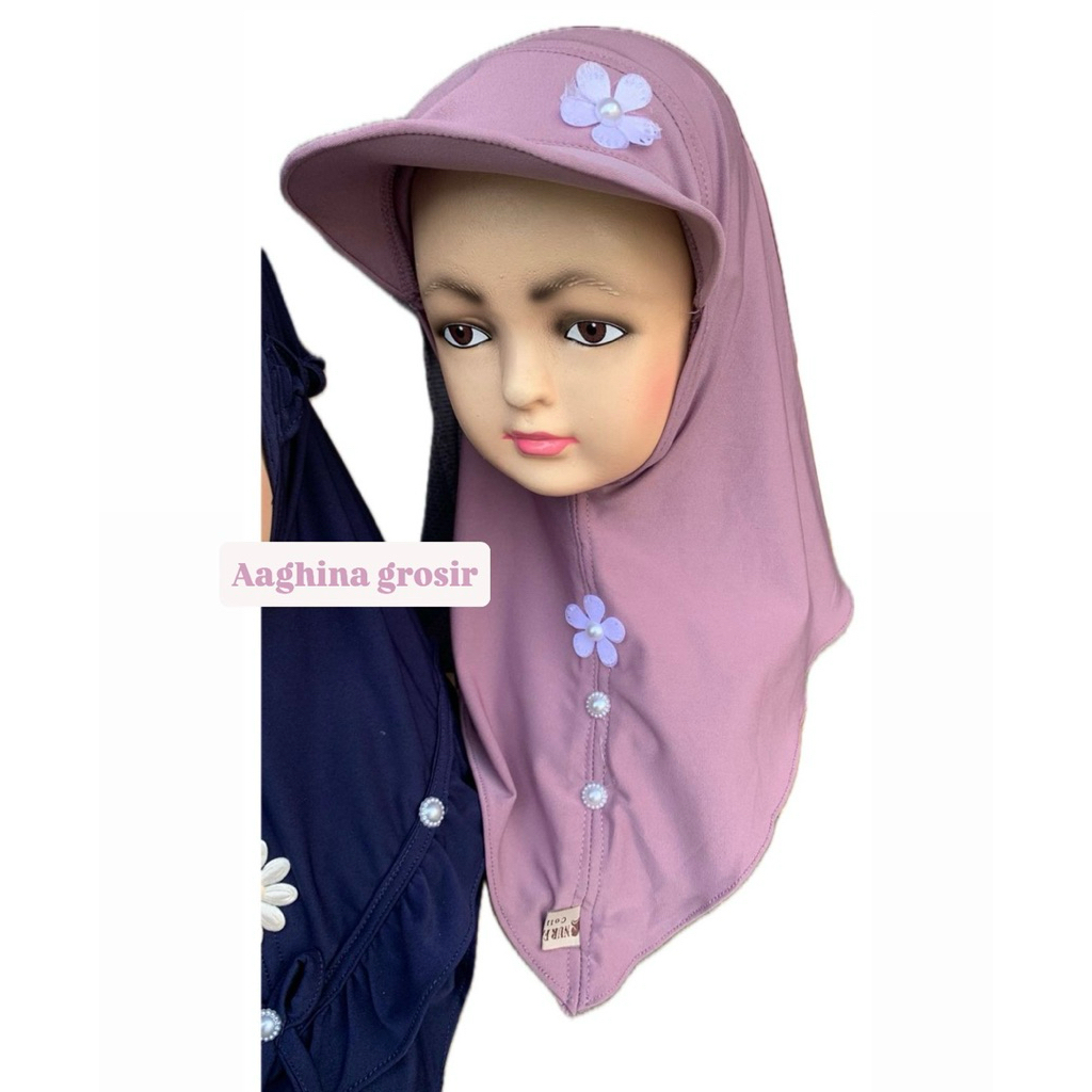 HIJAB ANAK/BAYI TOPI USIA 6 bln smpai 3 th - HIJAB ANAK/BAYI TOPI KEKINIAN