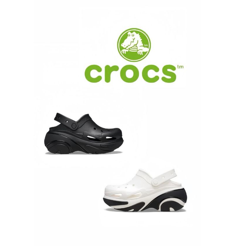 Crocs Bubble Crush Clog Unisex Made In Vietnam ( Free Jibbitz Ori 4 + Free Paperbag + Free Box)