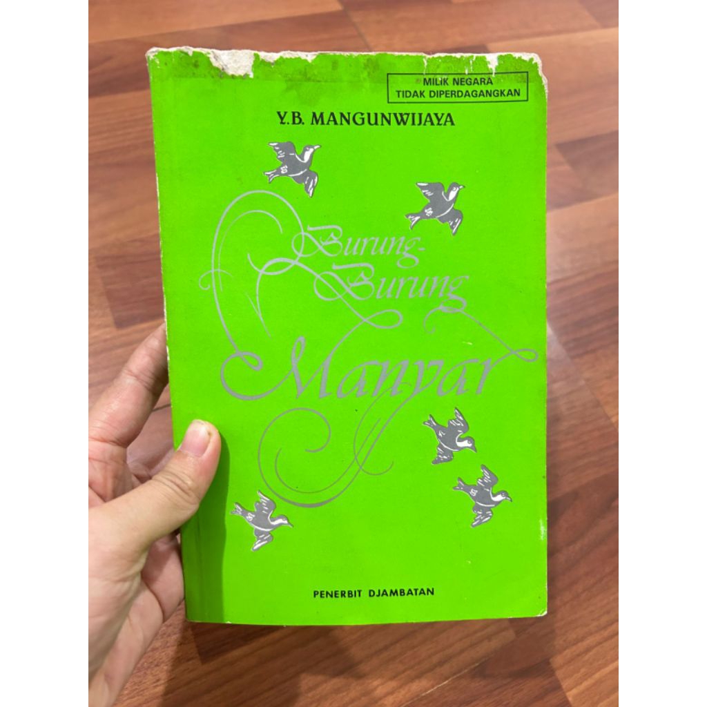 Buku Burung Burung Manyar oleh  Y.B. MANGUNWIJAYA