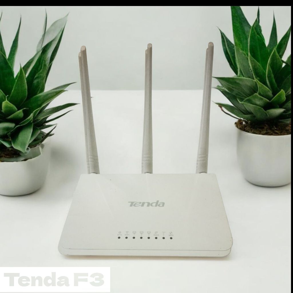 Tenda F3 Wireless Router 300mbps Bekas Normal