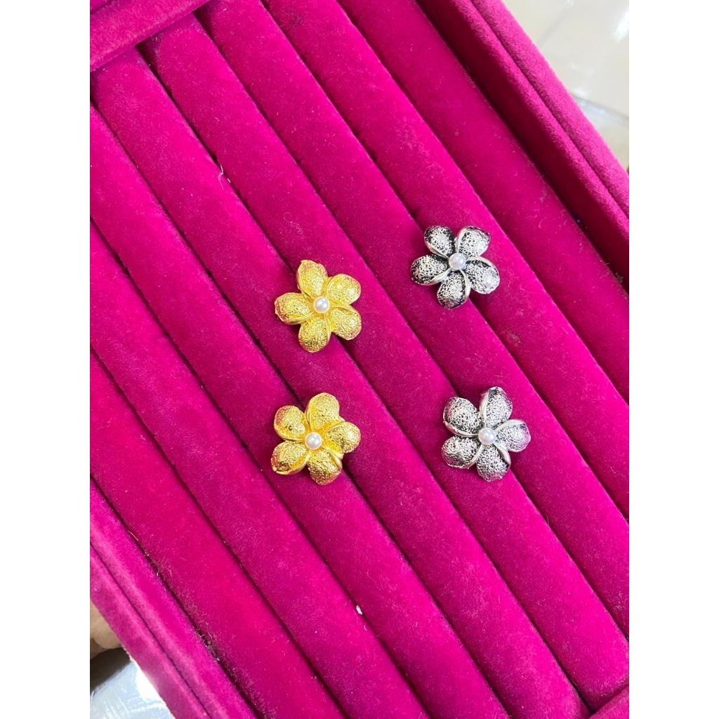 Aksesoris Baliku//anting jepun kuningan lapis emas/anting tusuk jepun wanita