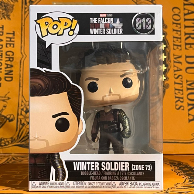 Funko Pop Marvel: The Falcon and The Winter Soldier - Winter Soldier Zone 73 #813