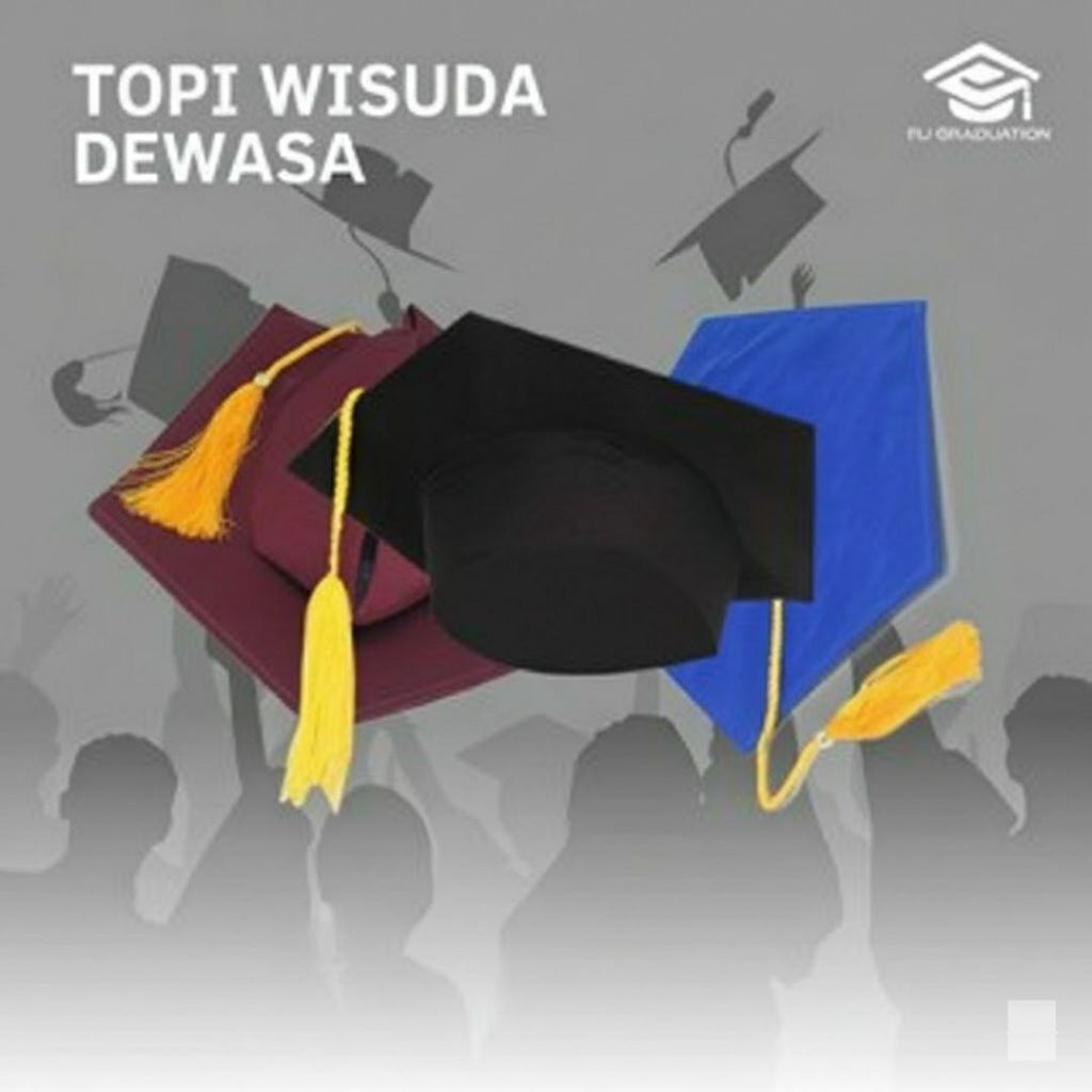TOPI WISUDA TK / TOPI WISUDA DEWASA / TOGA WISUDA / TOGA WISUDA PREMIUM / ATRIBUT WISUDA / TOPI WISU