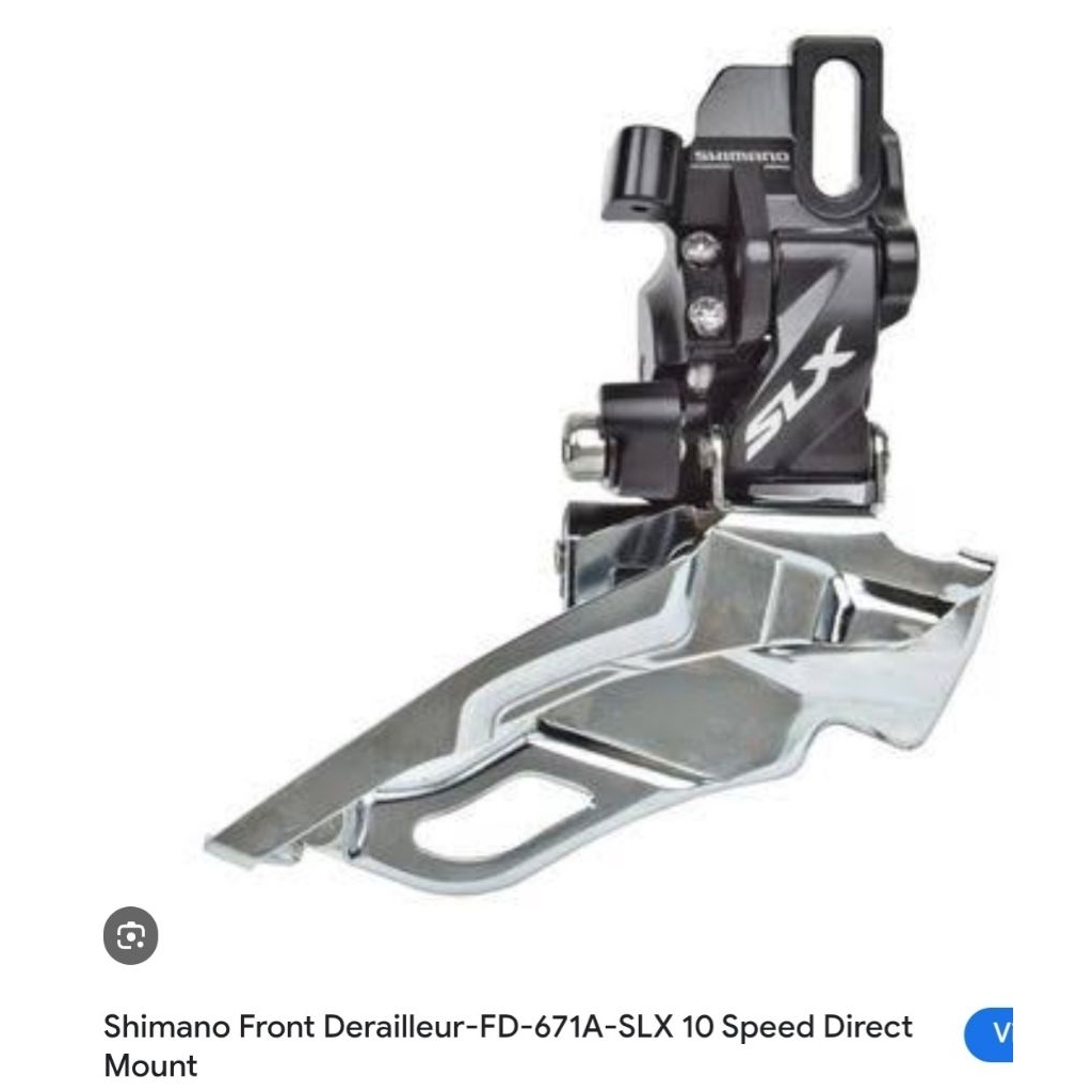 FD shimano 3 speed SLX M671A second like new