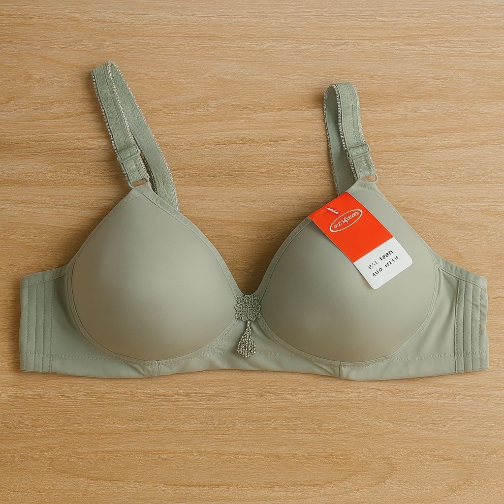 Bra Busa Sedang Tanpa Kawat Cup B Kait 3 Bh  Wanita Remaja dan Dewasa Nyaman Dipakai Sehari-hari Siz