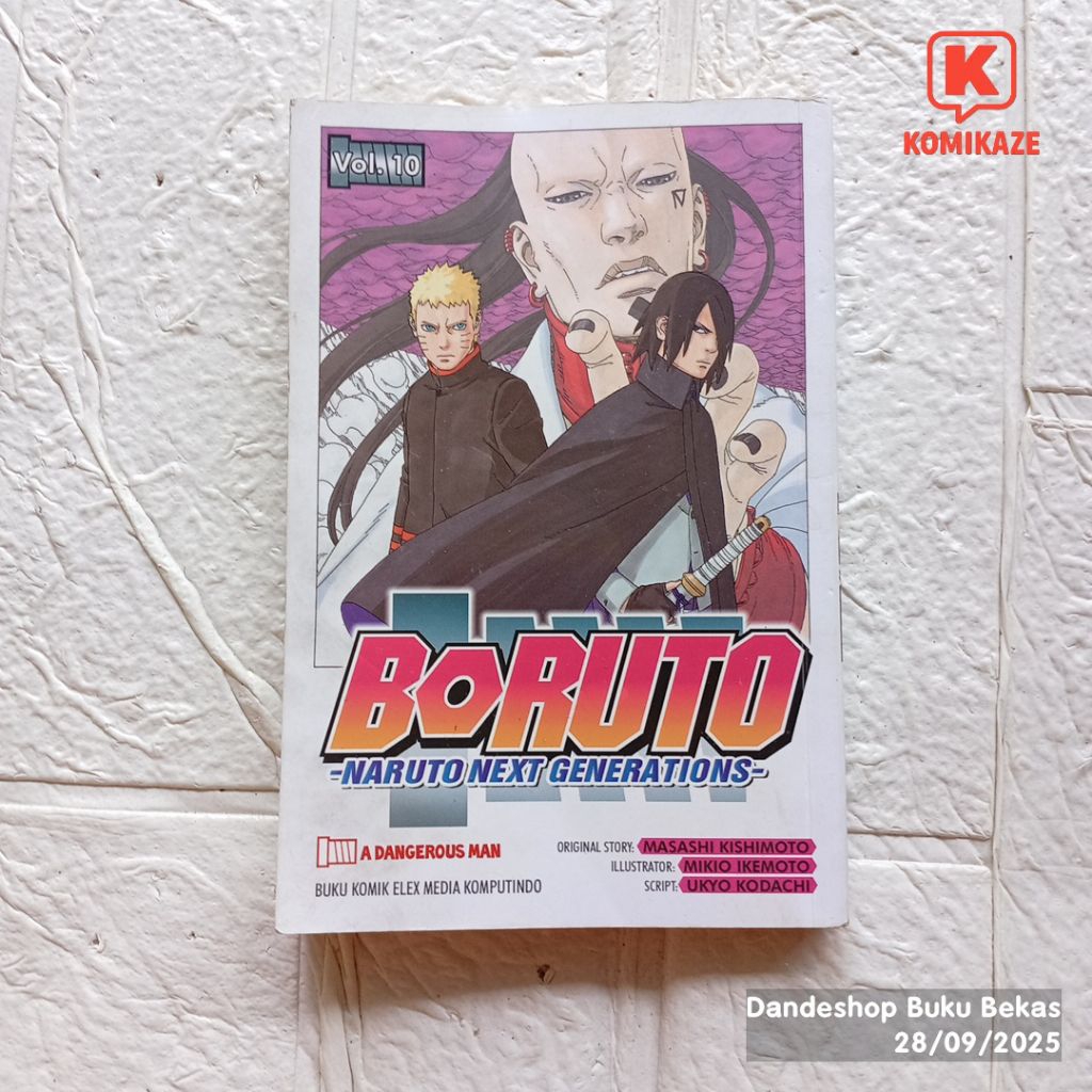 Boruto Naruto Next Generations - Komik Manga Bekas Original Cabutan