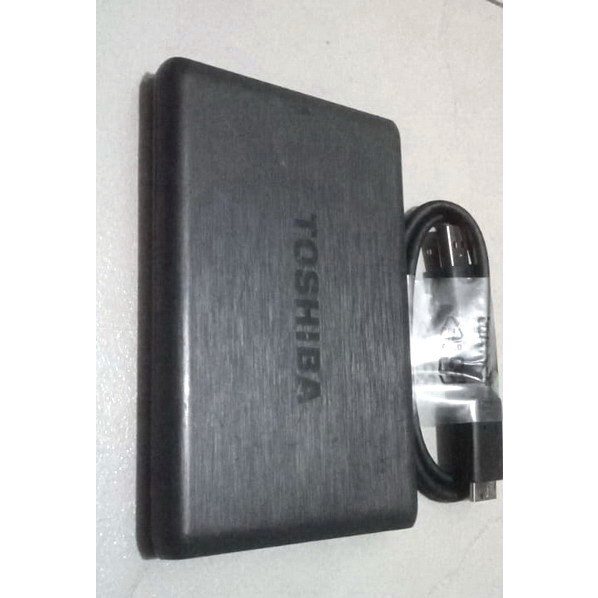 Hardisk Eksternal TOSHIBA 1TB ORI - Ex Adm Lion Air | Pemakaian Rendah | Sentinel 100%