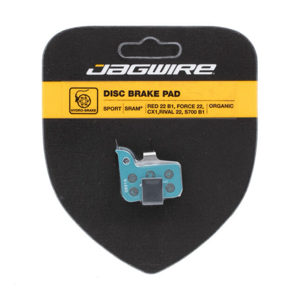 Jagwire Brake Pads Organic SRAM 11 Speed Satu Sepeda 1 Set Sepasang