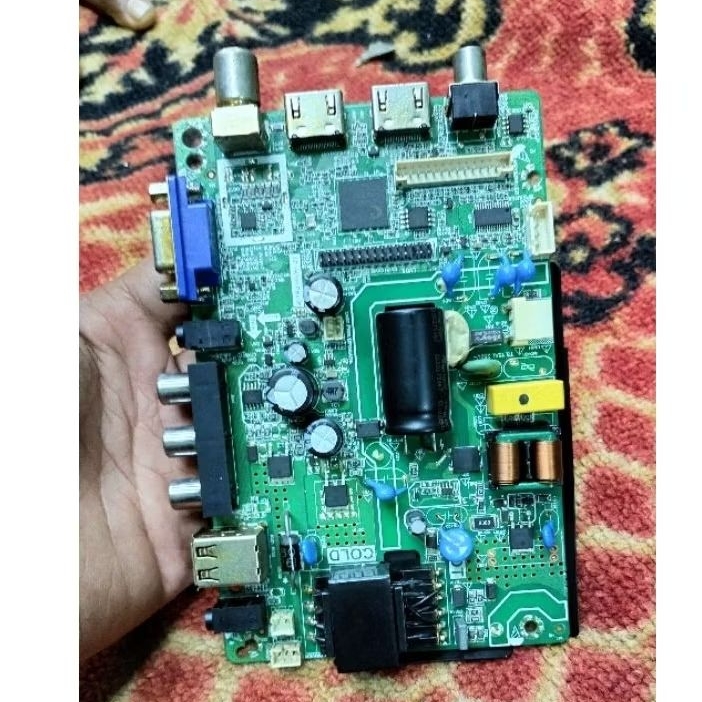 MB - MAINBOARD - MESIN TV LED AKARI LE32V90 - LE 32V90