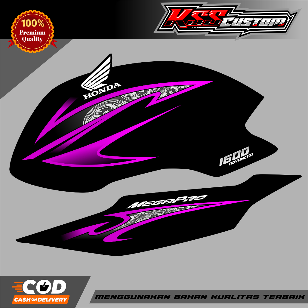 striping megapro primus variasi custom - striping mp primus variasi - striping mp herex megapro 1