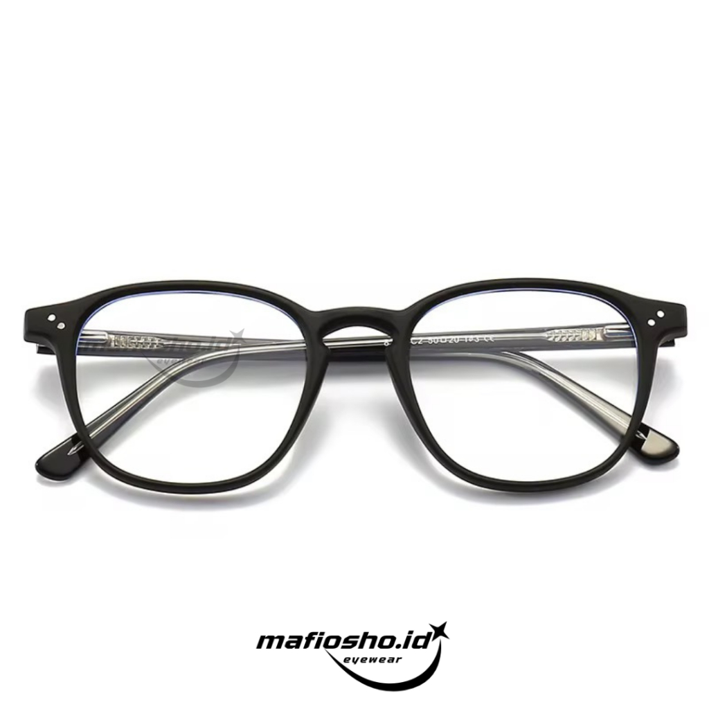 [Buy 1 Get 2] MAFIOSHO.ID - Frame Kacamata skena CUSTOM LENSA ANTIRADIASI PHOTOCROMIC  BLUECROMIC