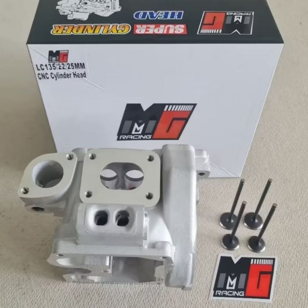 SUPER HEAD MX 22/25 TANPA RRA MX KING VIXION MADE IN TAIWAN ORI MG.RACING