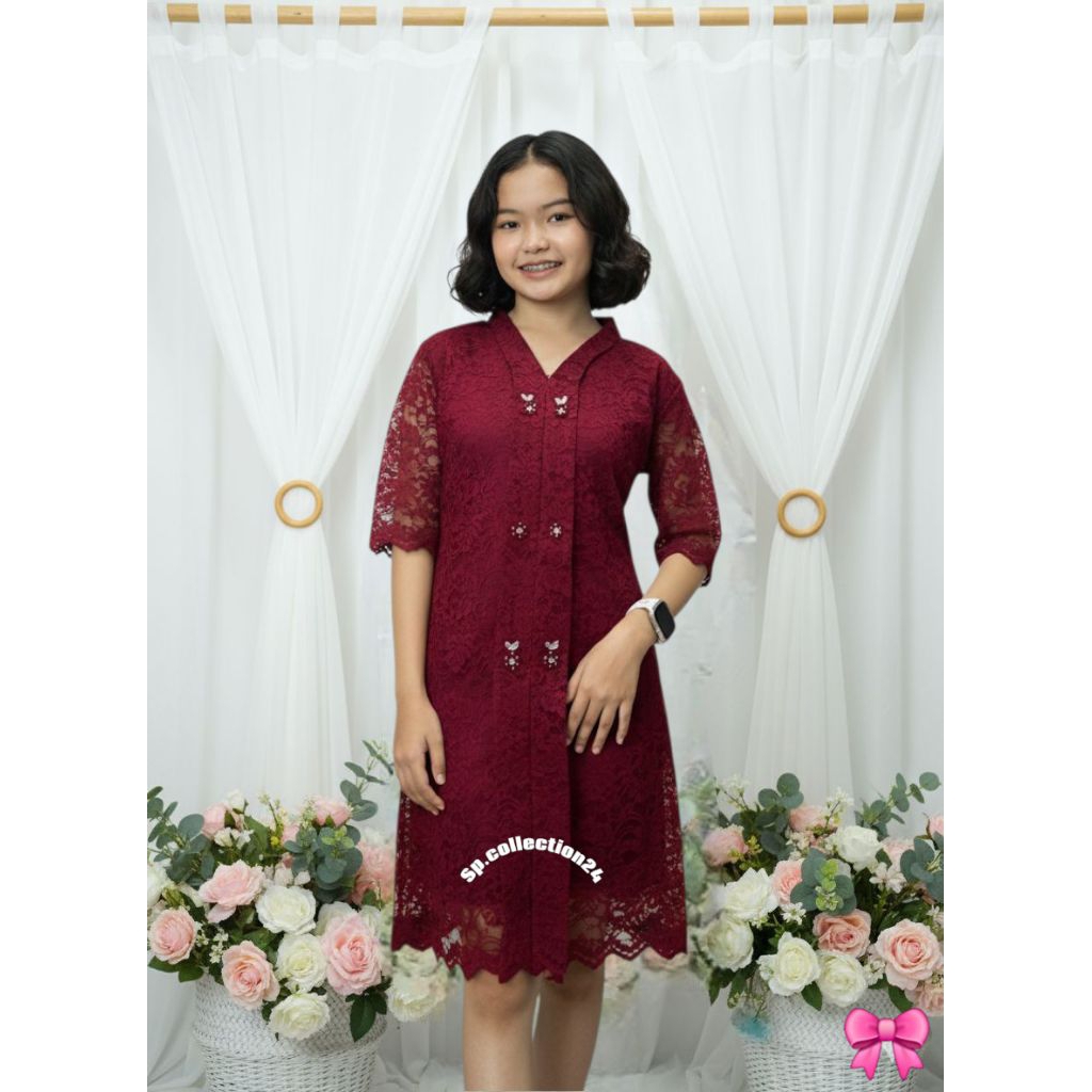 PROMO DRESS/GAUN PESTA/NATAL KARTINI ANAK REMAJA/TANGGUNG SAMPAI DEWASA MODEL TERBARU KEKINIAN KWALI