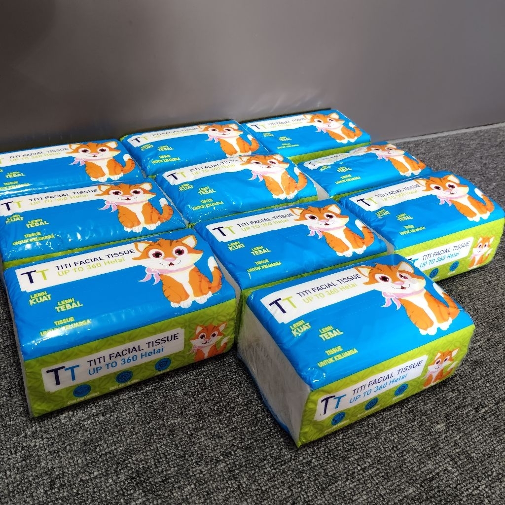 [COD 10 PACK] PROMO Tisu Titi (10 pack 360 helai) Murah Lengkap Satuan Soft Lembut Anti Sobek Bergar