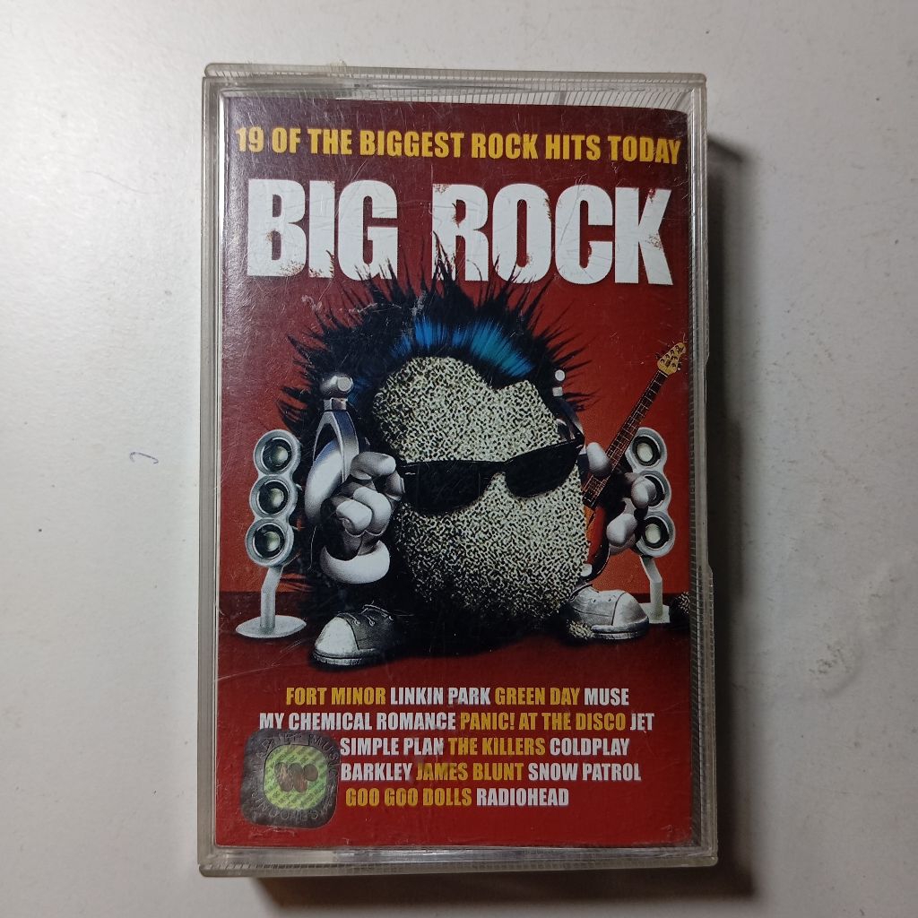 Kaset Big Rock 19 Of The Biggest Rock Hits Today (MCR, Panic at the disco,Radiohead, the killers)