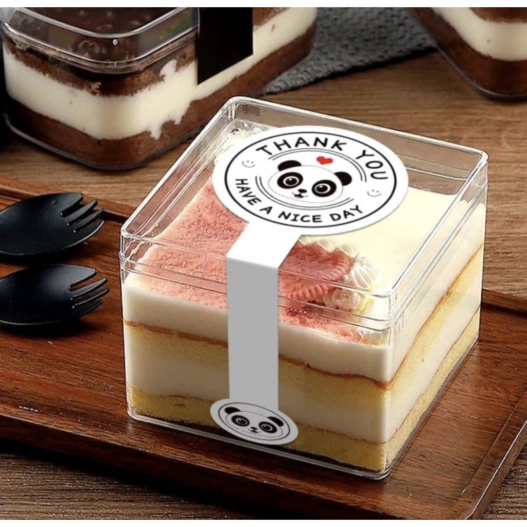 stiker Thank you Panjang 100pcs