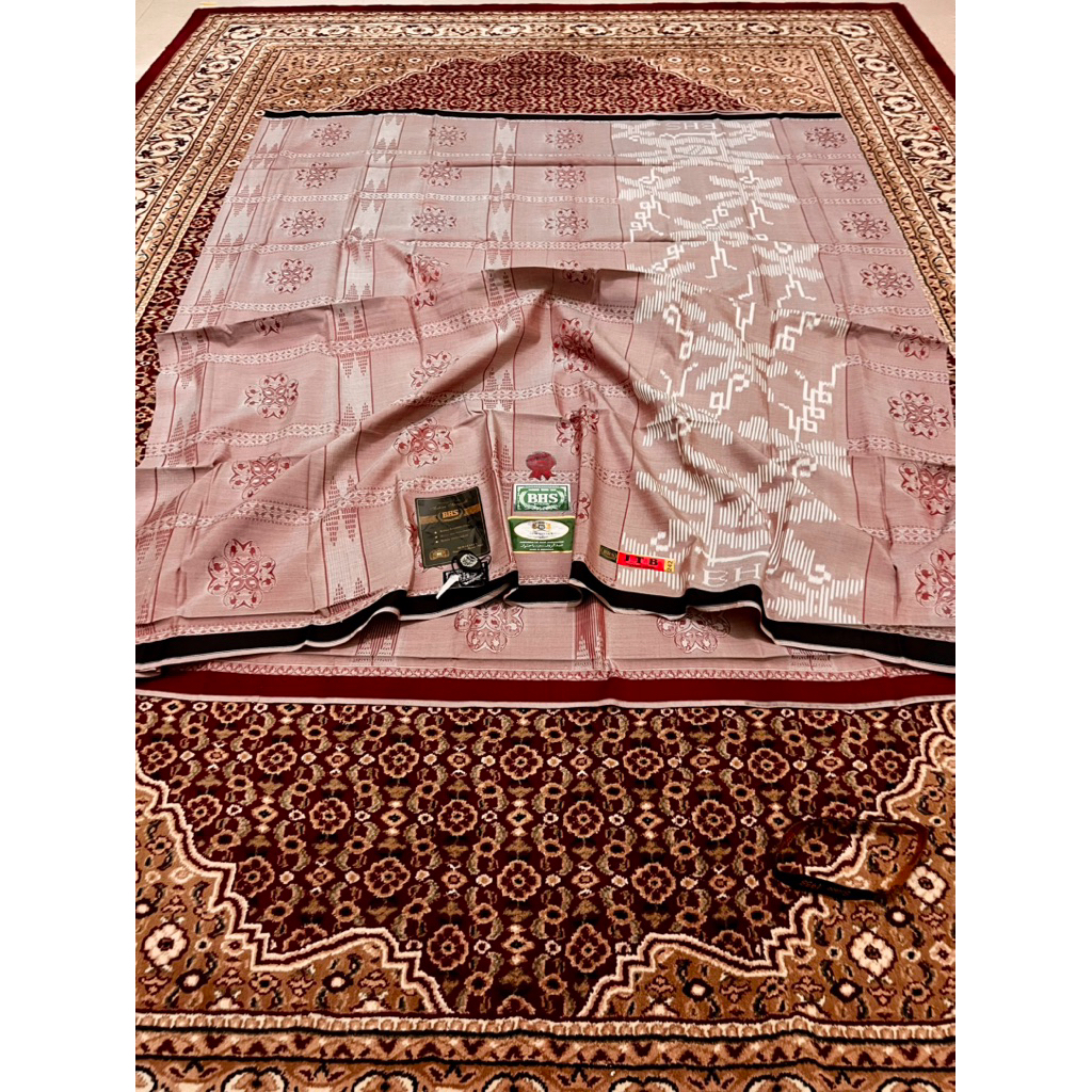 SARUNG BHS SILVER MOTIF JSK JTB FULL SUTRA LIMITED EDITION