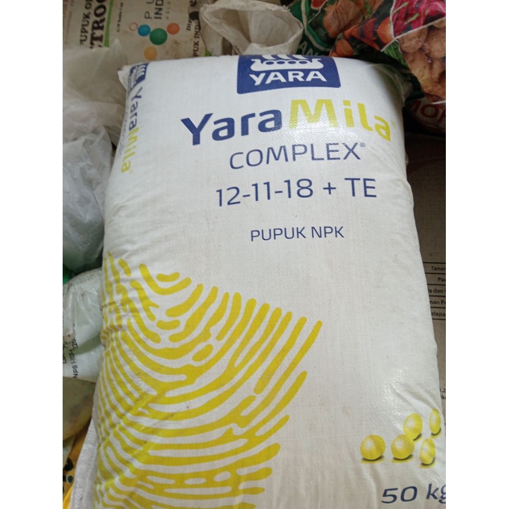 Pupuk Yaramila Complex Pupuk NPK Yara Mila Complex Yaramila Komplek Kemasan Repack 1 KG