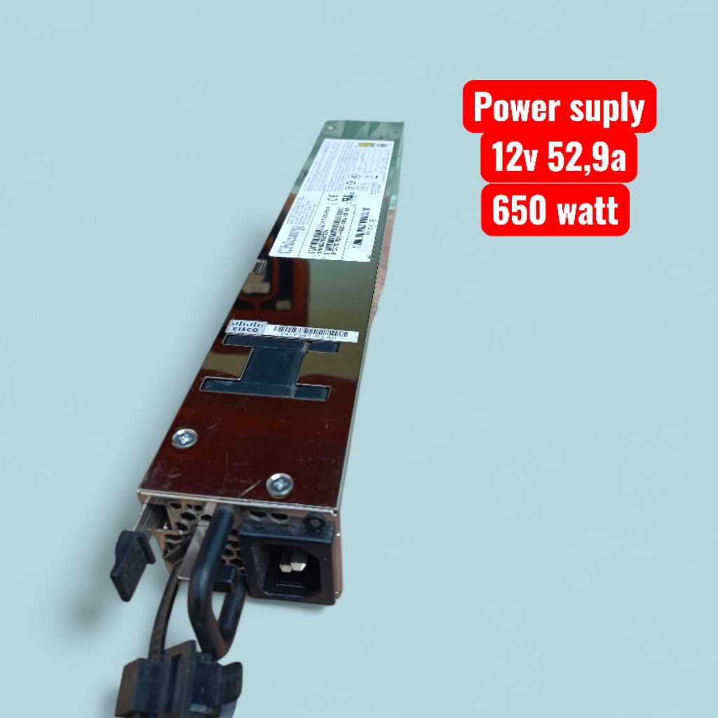 psu cabutan server 12v 52,9a,