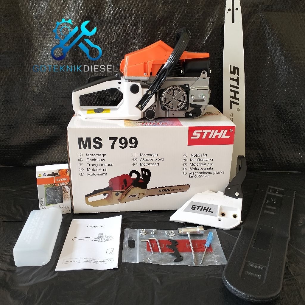 TERMURAH CHAINSAW / SENSO 799 STIHL MESIN GERGAJI KAYU BAR 22 INCH STIHL NEW ORIGINAL