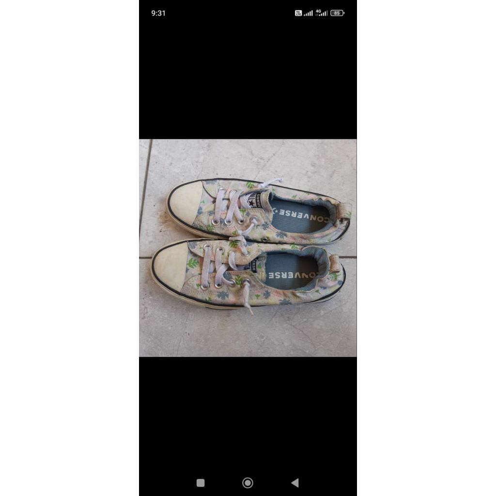 preloved sepatu original all Star size 37