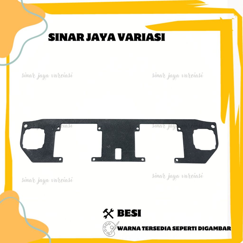 BRACKET PROJIE JTZ TITAN 2.0 AEROX TURBO AEROX ALPHA 2,5INCH D2 BRAKET BILED JTZ PLUS CR7 2,5 INCH