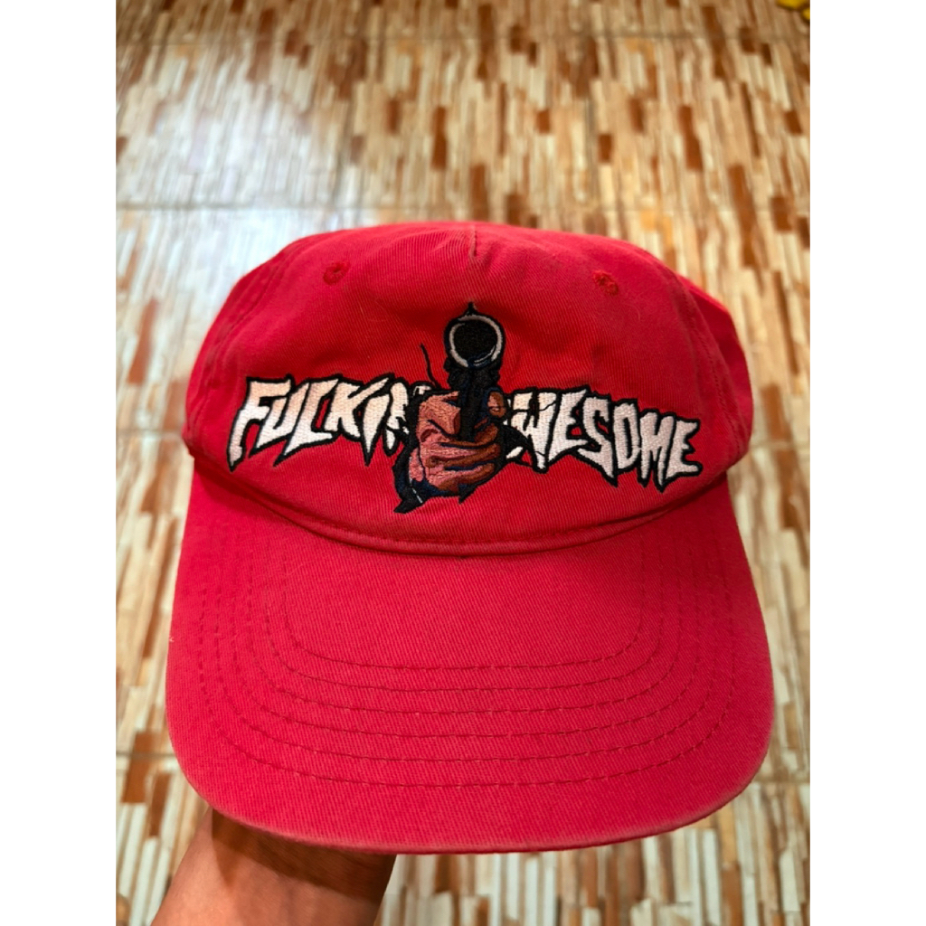 Fucking Awesome Breakthru Cap Red (Rare)