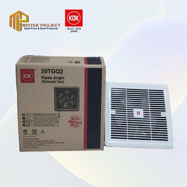 Exhaust Fan Ceiling KDK 8 Inc 20 TGQ/ Ventilasi Plafon 8Inch 20TGQ Kipas Angin